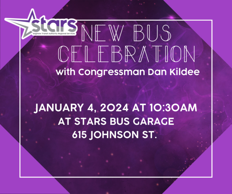 Kildee to Unveil New STARS Buses at Ribbon Cutting Thursday in Saginaw ...